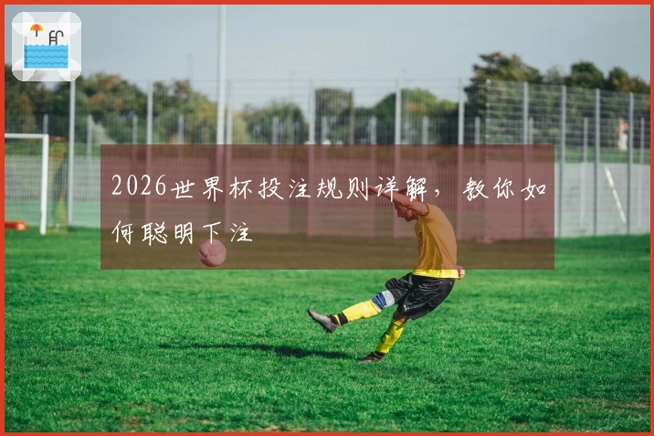 2026世界杯投注规则详解,教你如何聪明下注
